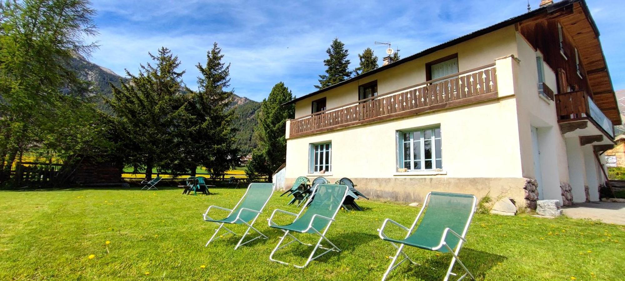 Gite Montagne 1 A 25 Places "Chalet Coste Belle" Ceillac Exterior foto